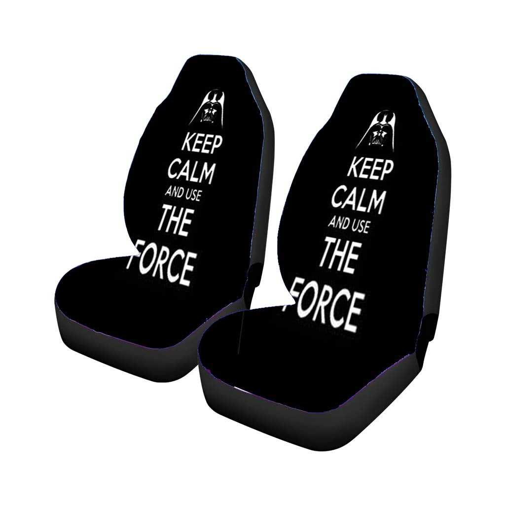 Keep Calm Use The Force Car Seat Covers