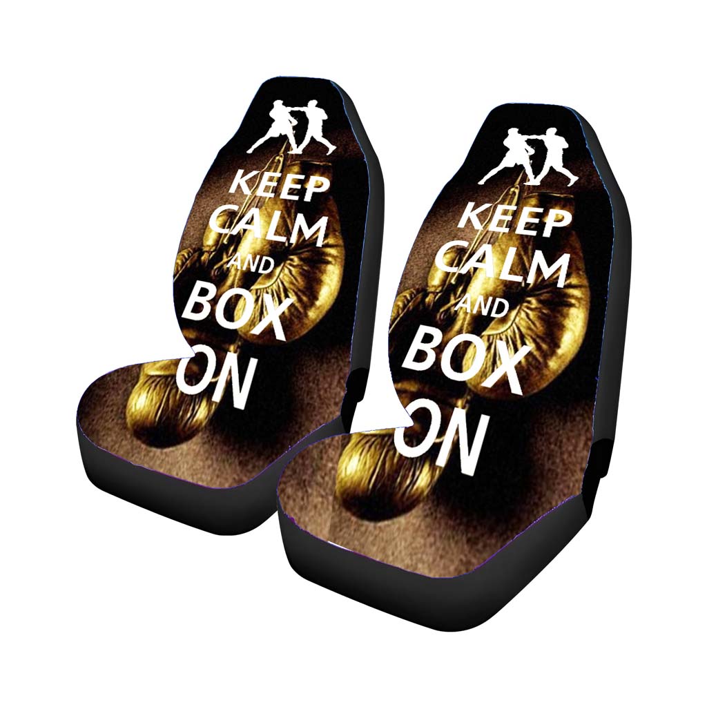 Keep Calm Wwe Boxing Gloves Car Seat Cover Waterproof Protection