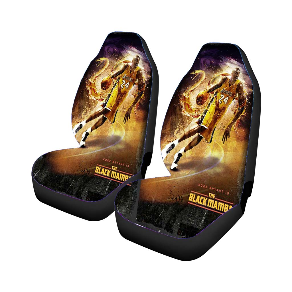 Kobe Bryant The Black Mamba Lakers Car Seat Covers