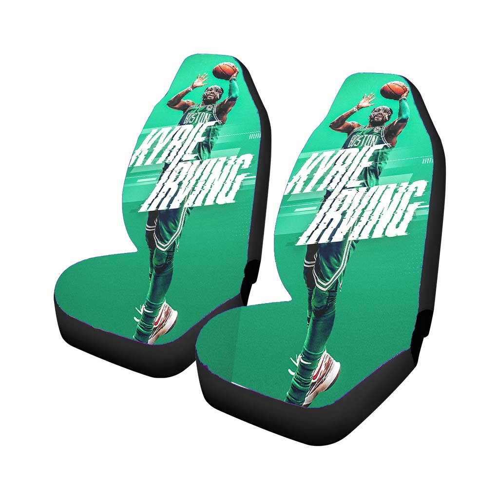 Kyrie Irving Lets Up Car Seat Covers