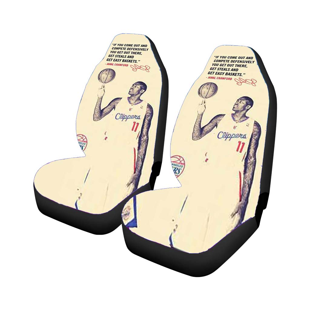 La Clippers Jamal Crawford Quote Car Seat Cover Waterproof Protection