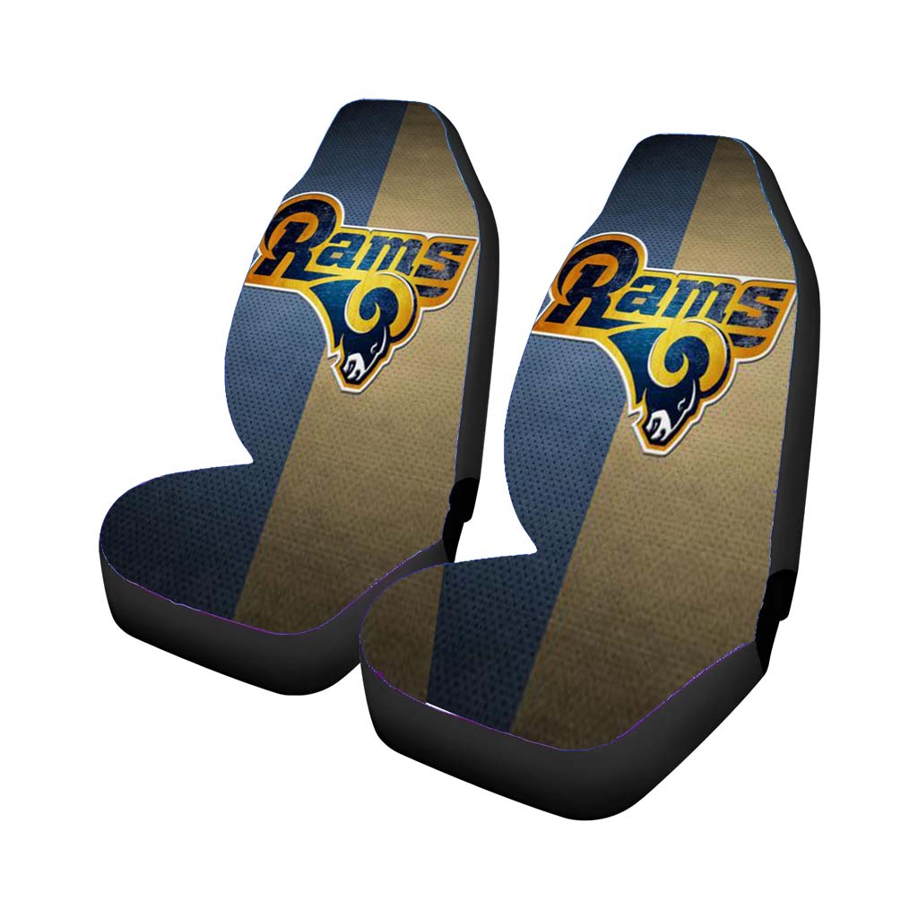 La Rams Nfl West Division Car Seat Covers