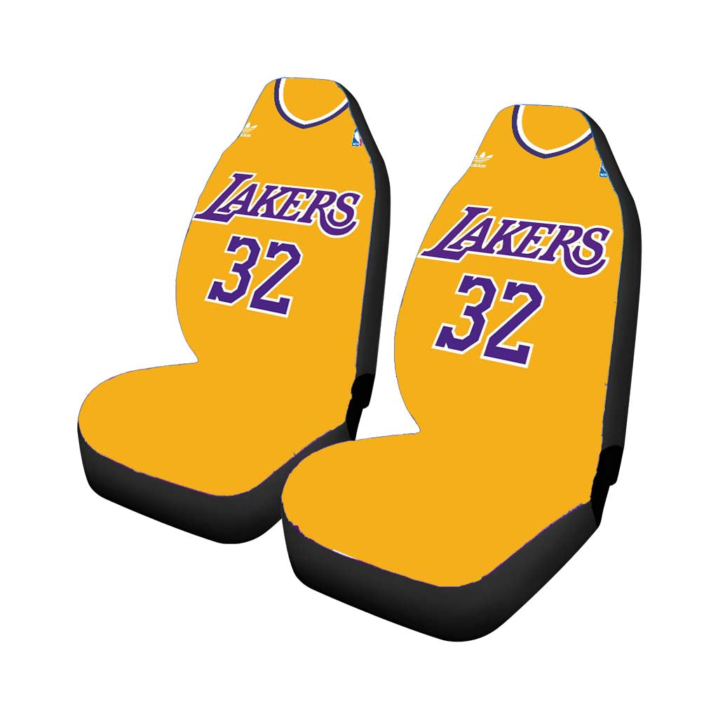 Lakers Yellow Club Basket Ball Car Seat Covers