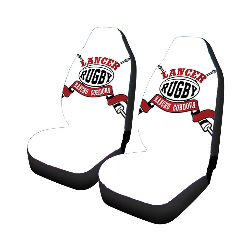 Lancer Rugby Logo Car Seat Cover Waterproof Protection