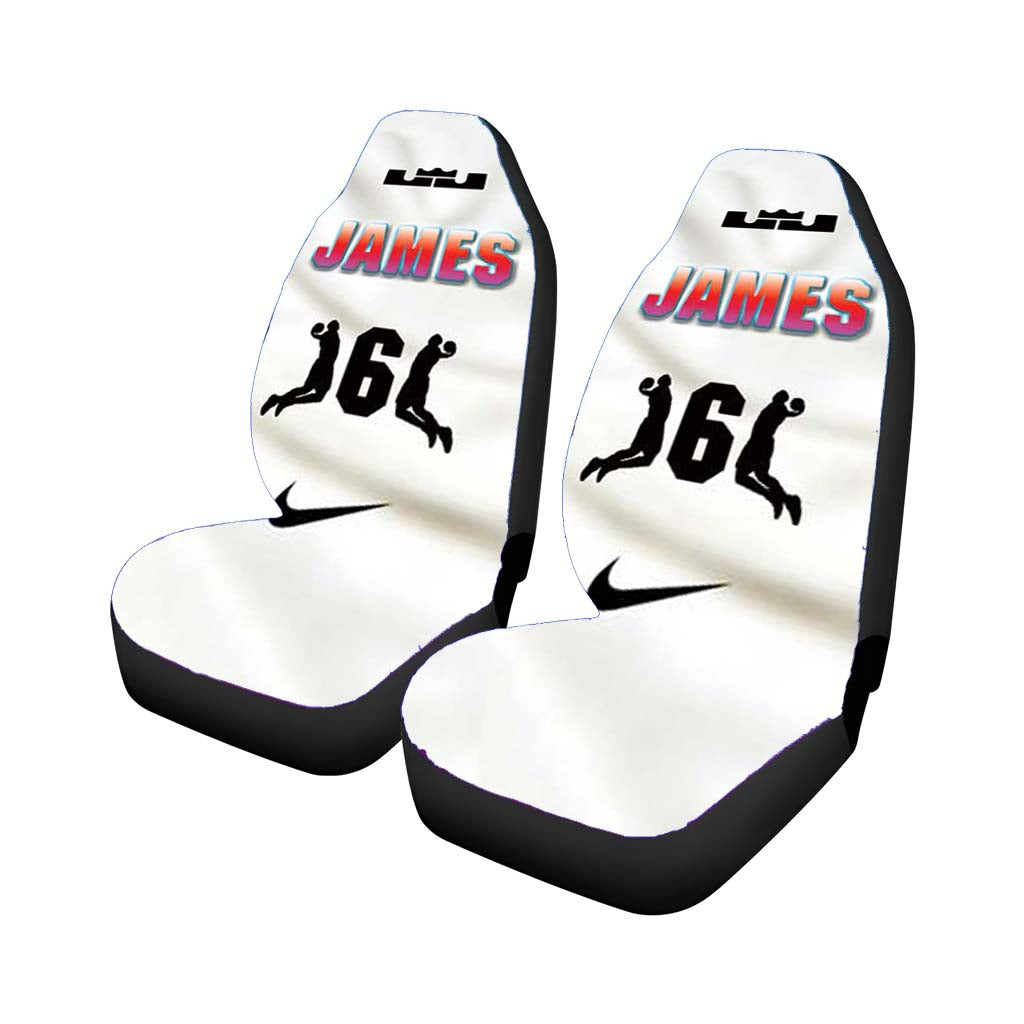 Lebron James 6 Shirt Car Seat Cover Waterproof Protection