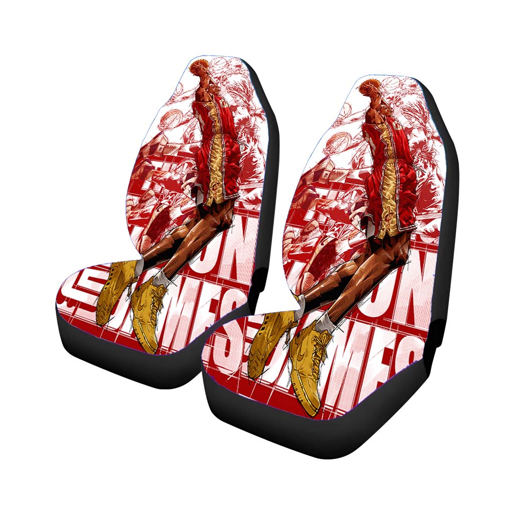 Lebron James Art Rear Car Seat Covers
