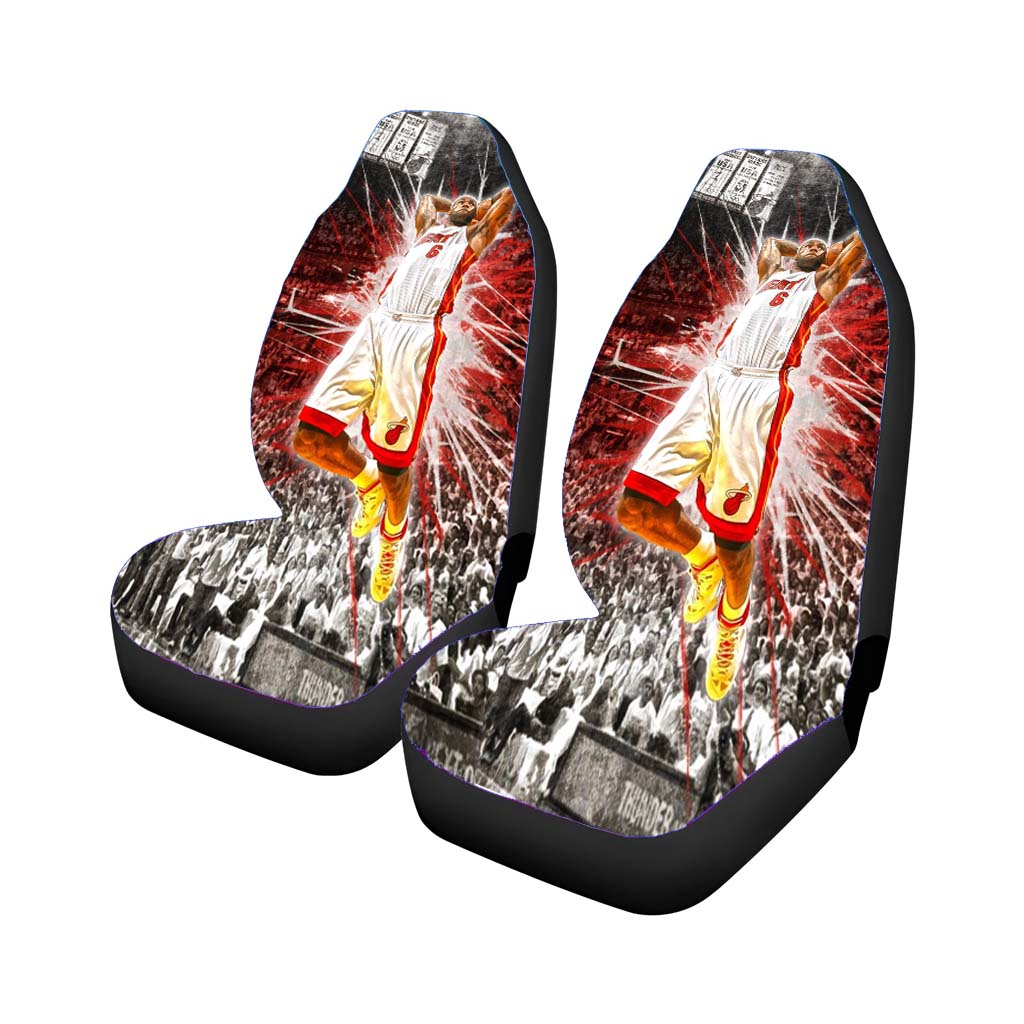 Lebron James Best Artwork Car Seat Covers