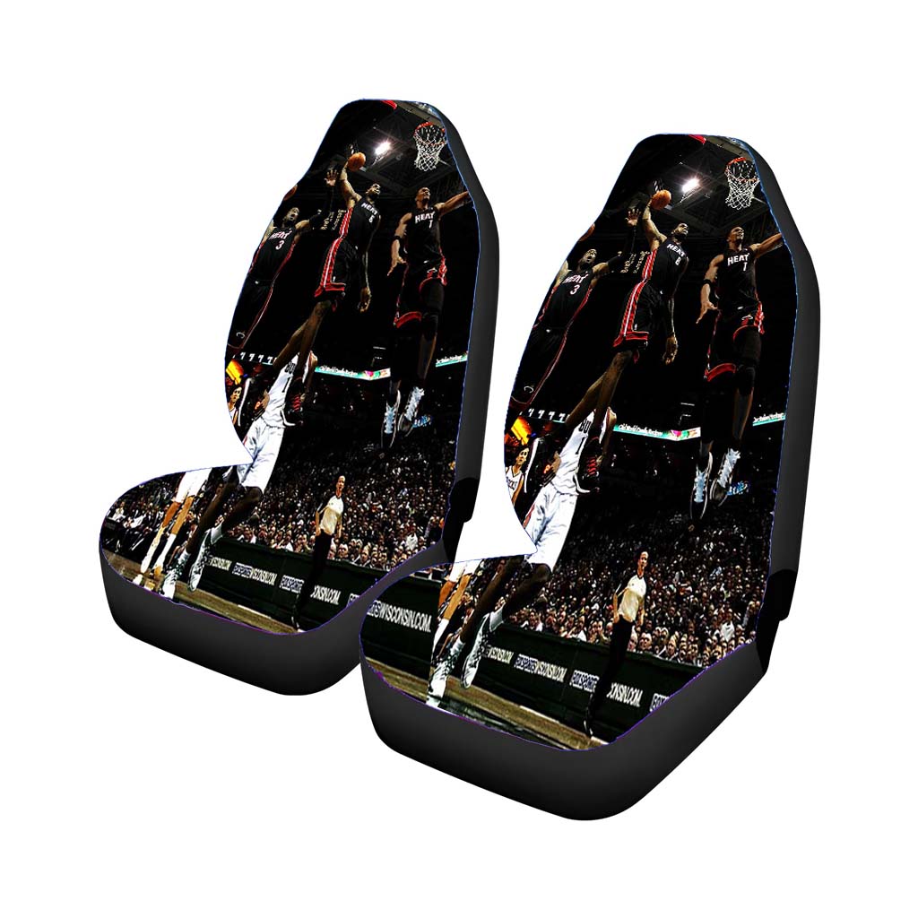 Lebron James Heat Dunk Car Seat Covers
