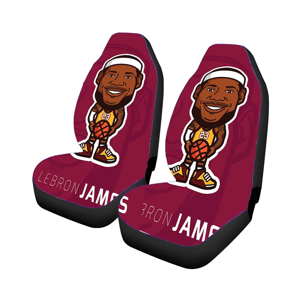 Lebron James Lakers Wallpaper Car Seat Covers