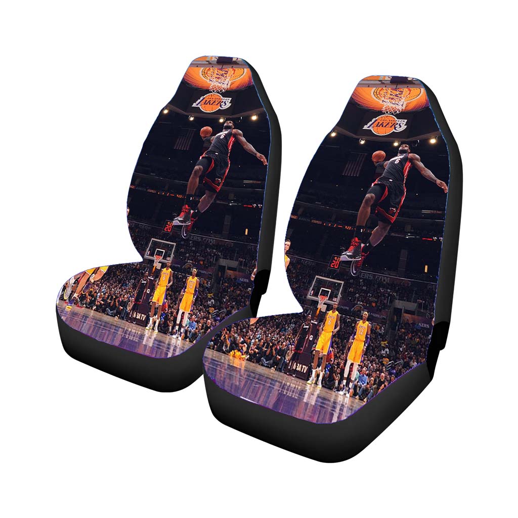 Lebron James Nba Basketball Dunk Car Seat Cover Waterproof Protection
