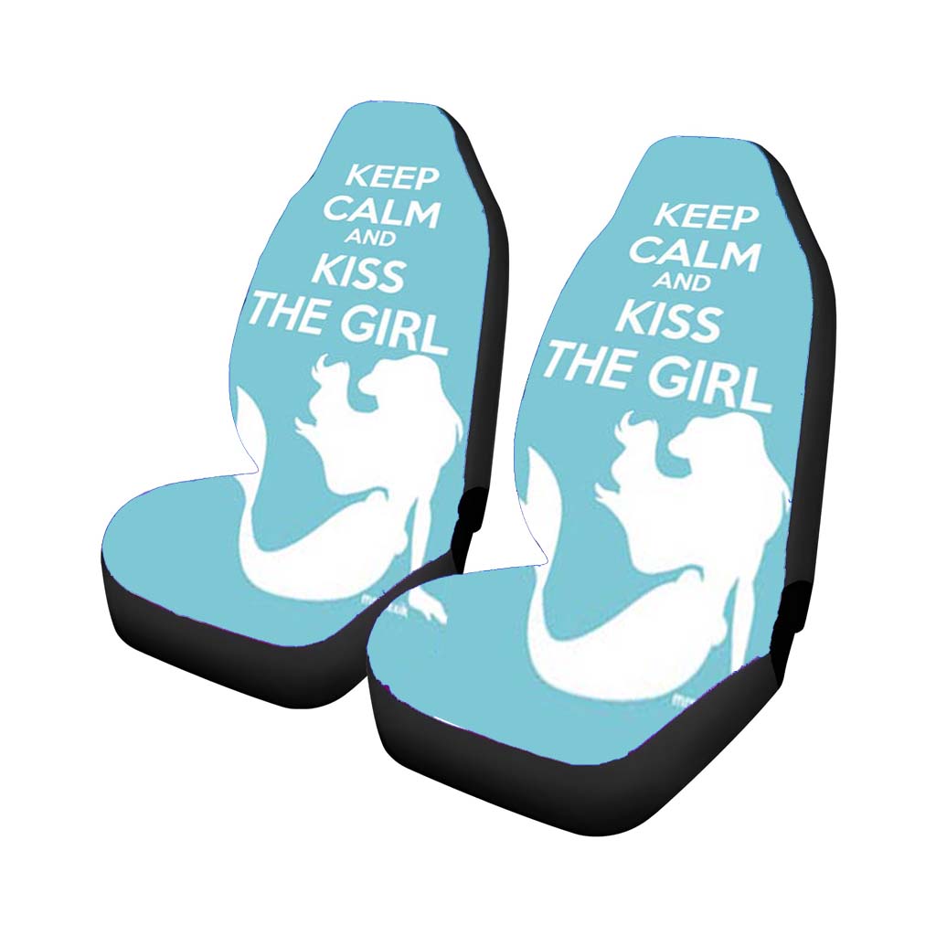 Little Mermaid Keep Calm Car Seat Cover Waterproof Protection