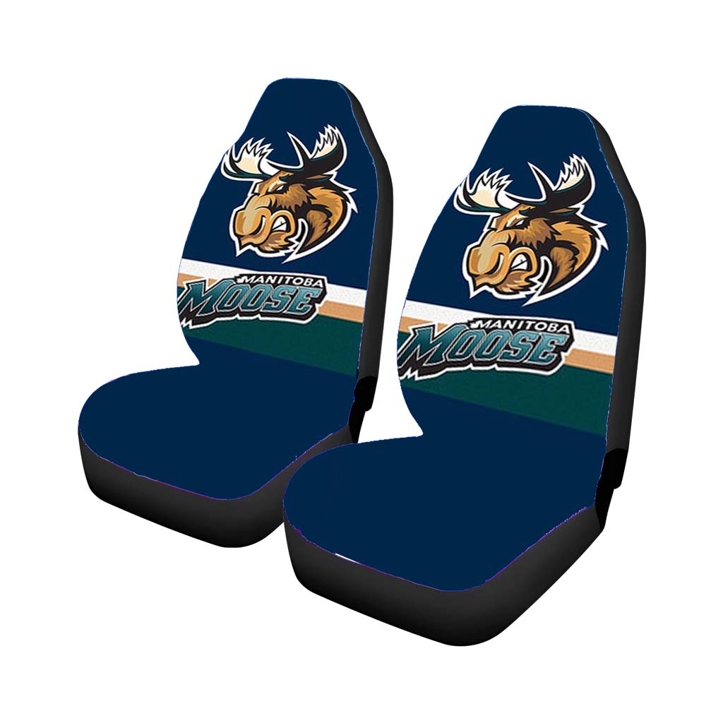 Manitoba Moose Hockey Car Seat Covers