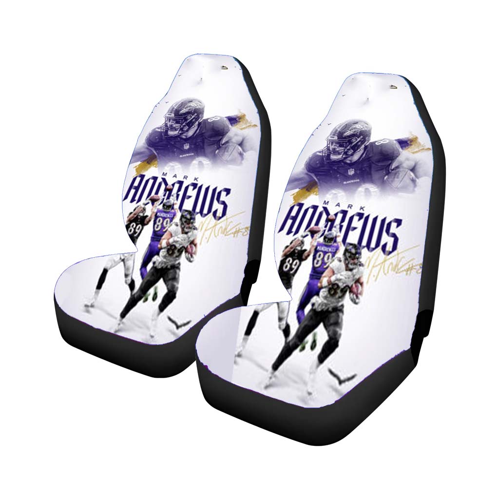 Mark Andrews Baltimore Ravens Car Seat Cover Waterproof Protection