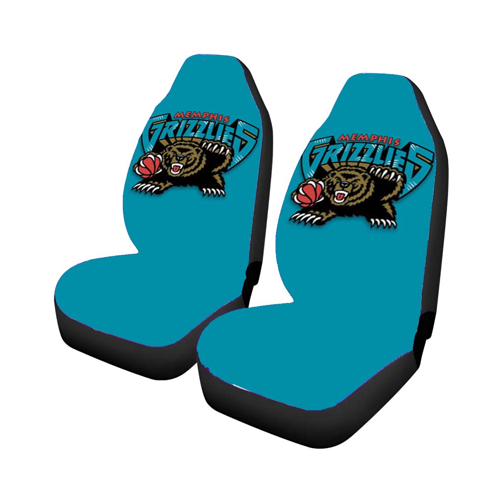 Memphis Grizzlies Bear Car Seat Cover Waterproof Protection