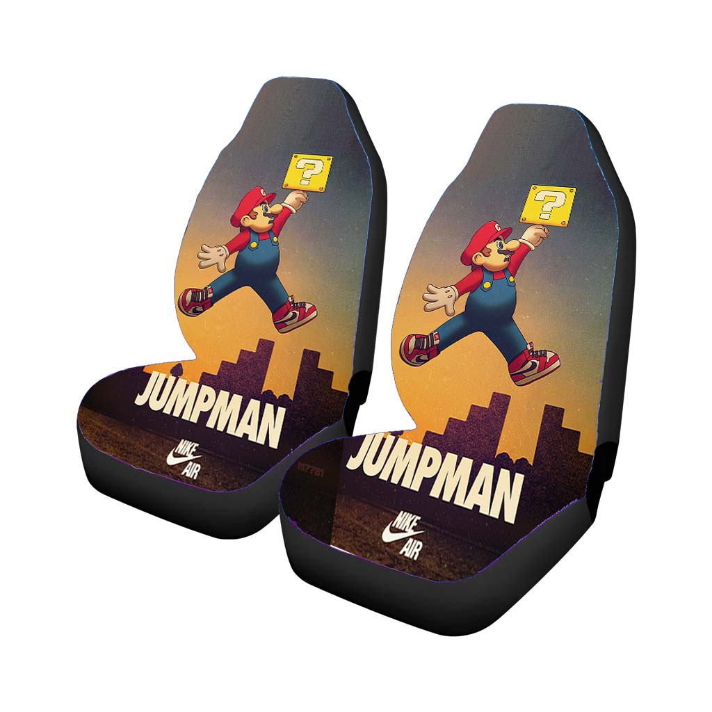 Micheal Jordan Super Mario Supreme Car Seat Cover Waterproof Protection