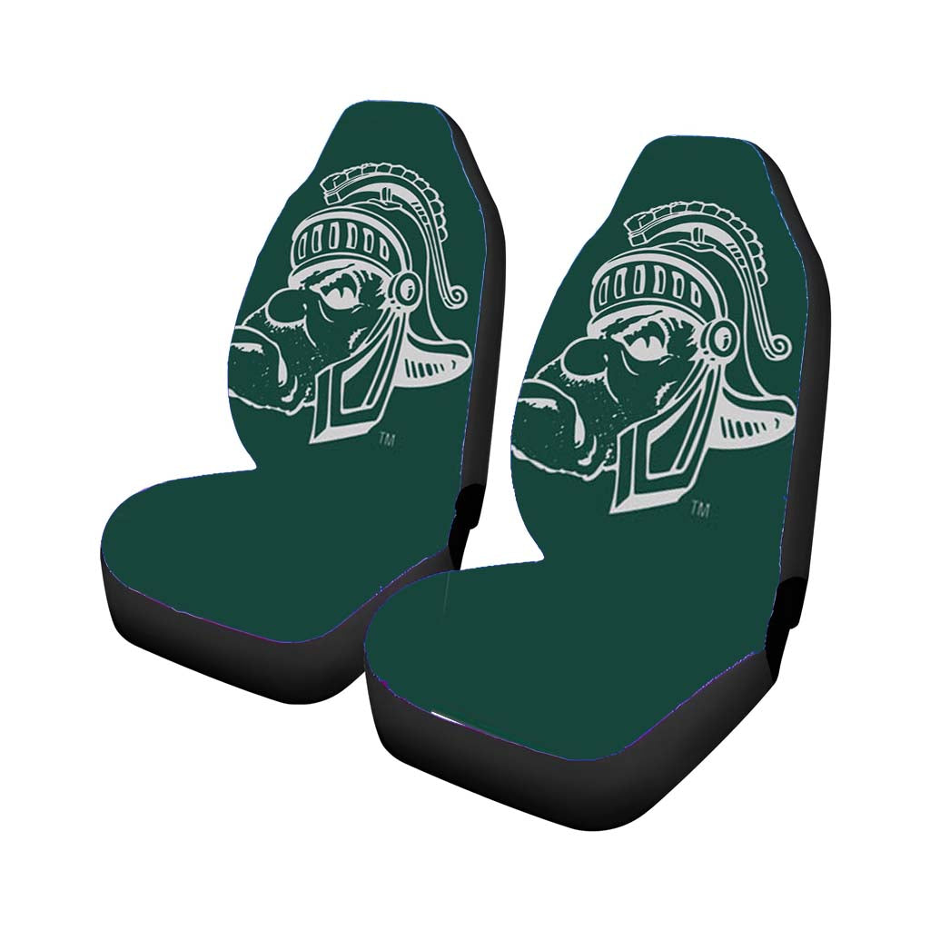 Michigan State Cartoon Car Seat Covers