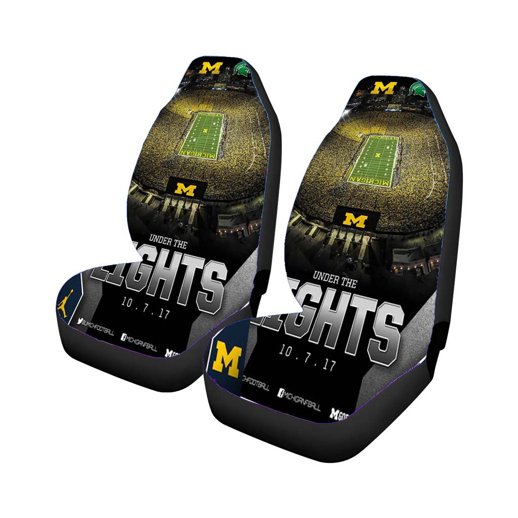 Michigan Wolverines Stadium Car Seat Covers