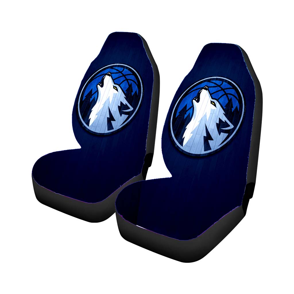 Minnesota Timberwolves Hardwood Car Seat Covers