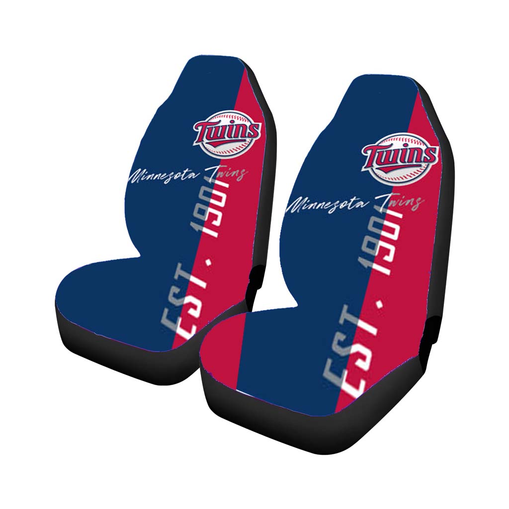 Minnesota Twins Est 1901 Car Seat Cover Waterproof Protection