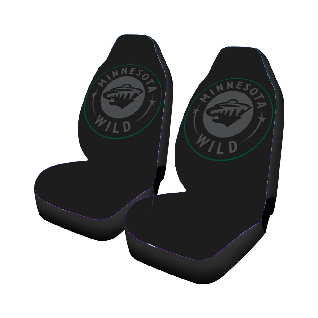 Minnesota Wild Black Car Seat Cover Waterproof Protection