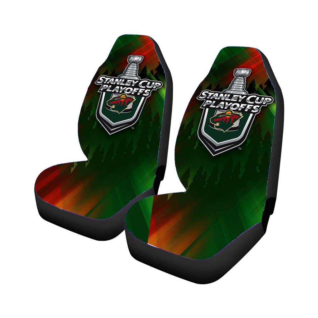 Minnesota Wild Playoff Car Seat Covers