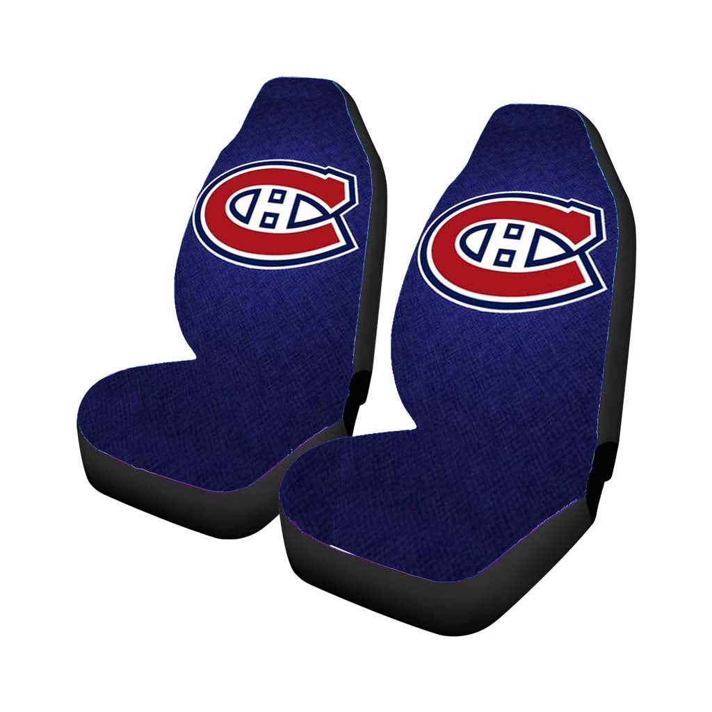Montreal Canadiens Blue Car Seat Covers