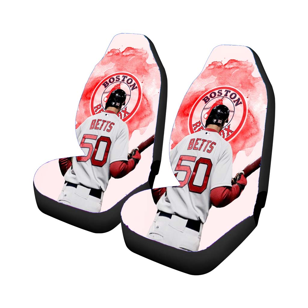 Mookie Betts Boston Red Sox Car Seat Cover Waterproof Protection