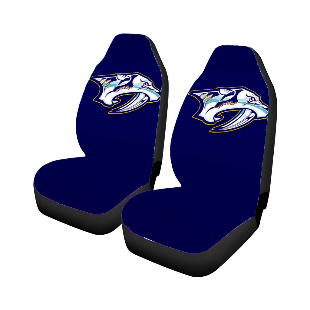 Nashville Predators Blue Car Seat Cover Waterproof Protection