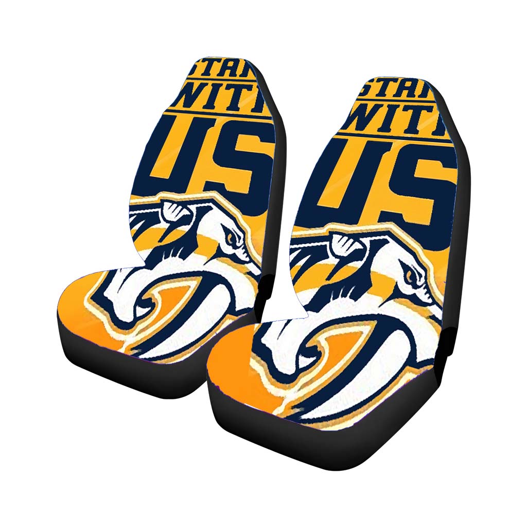 Nashville Predators Stand With Us Car Seat Covers