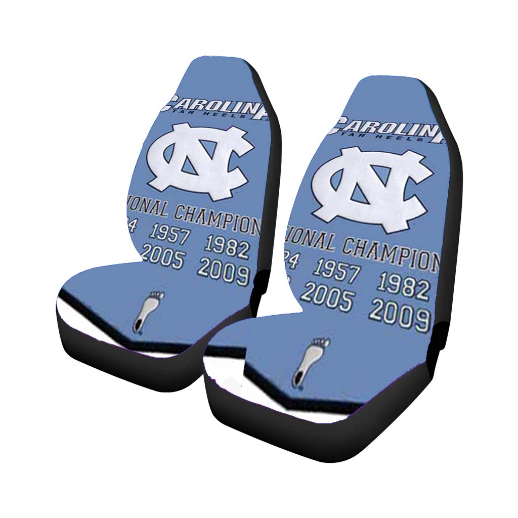 Nc Tar Heels Champ Banner Car Seat Covers