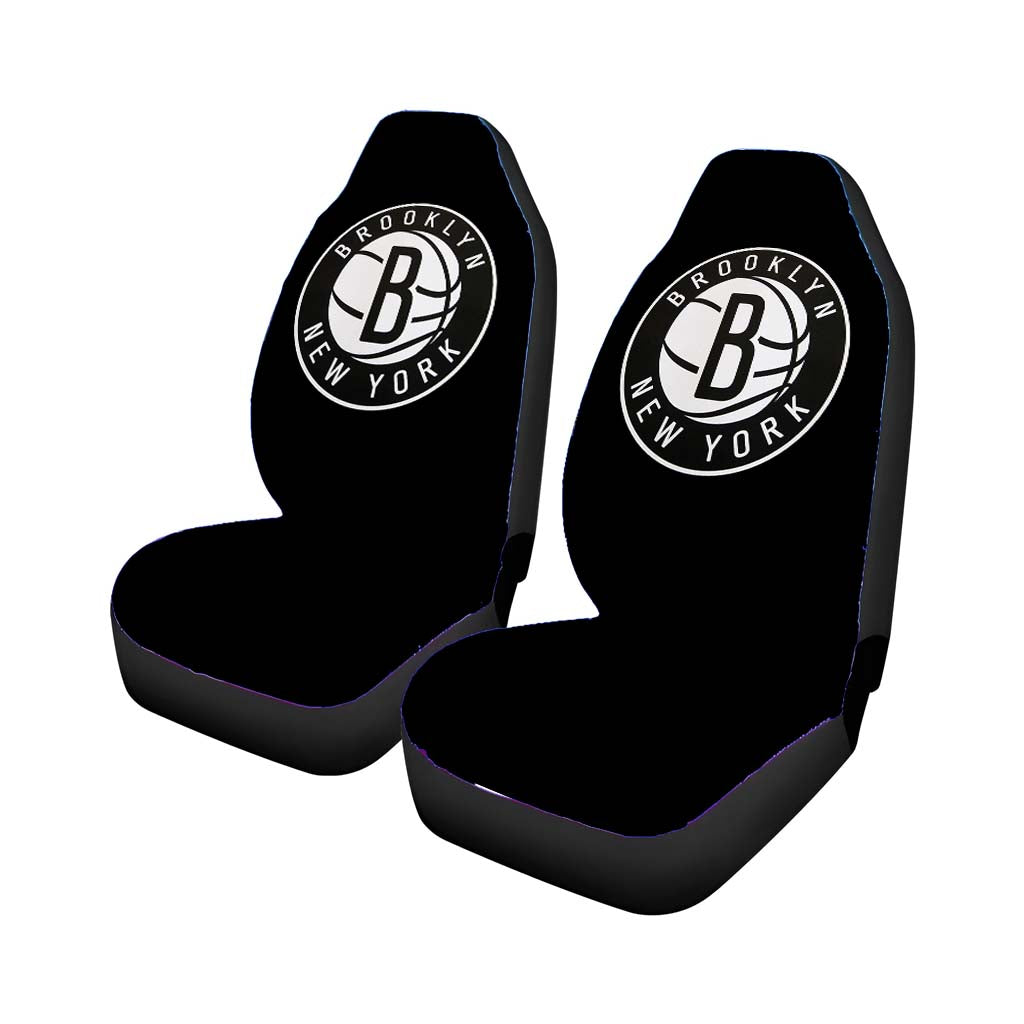 Nets Brooklyn New York Car Seat Covers