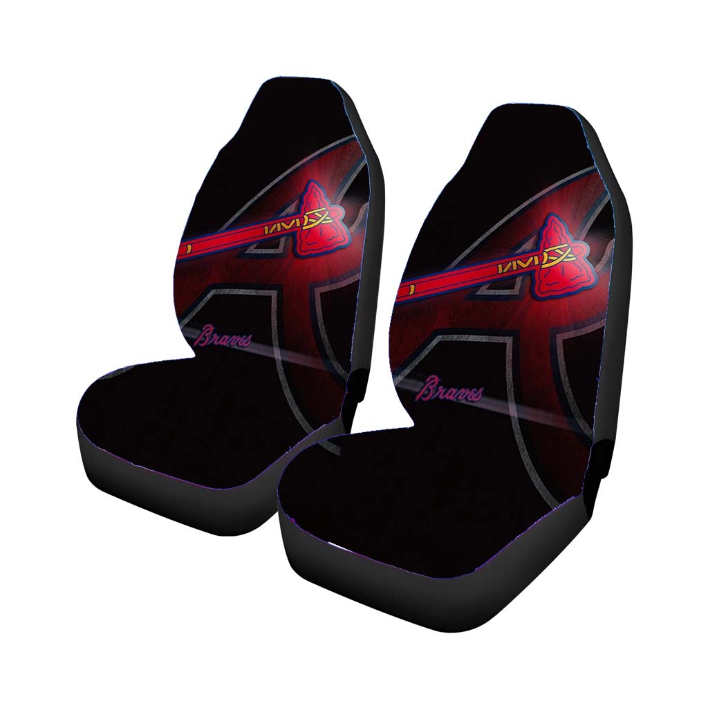 New Atlanta Braves Mlb 7 Car Seat Cover Waterproof Protection
