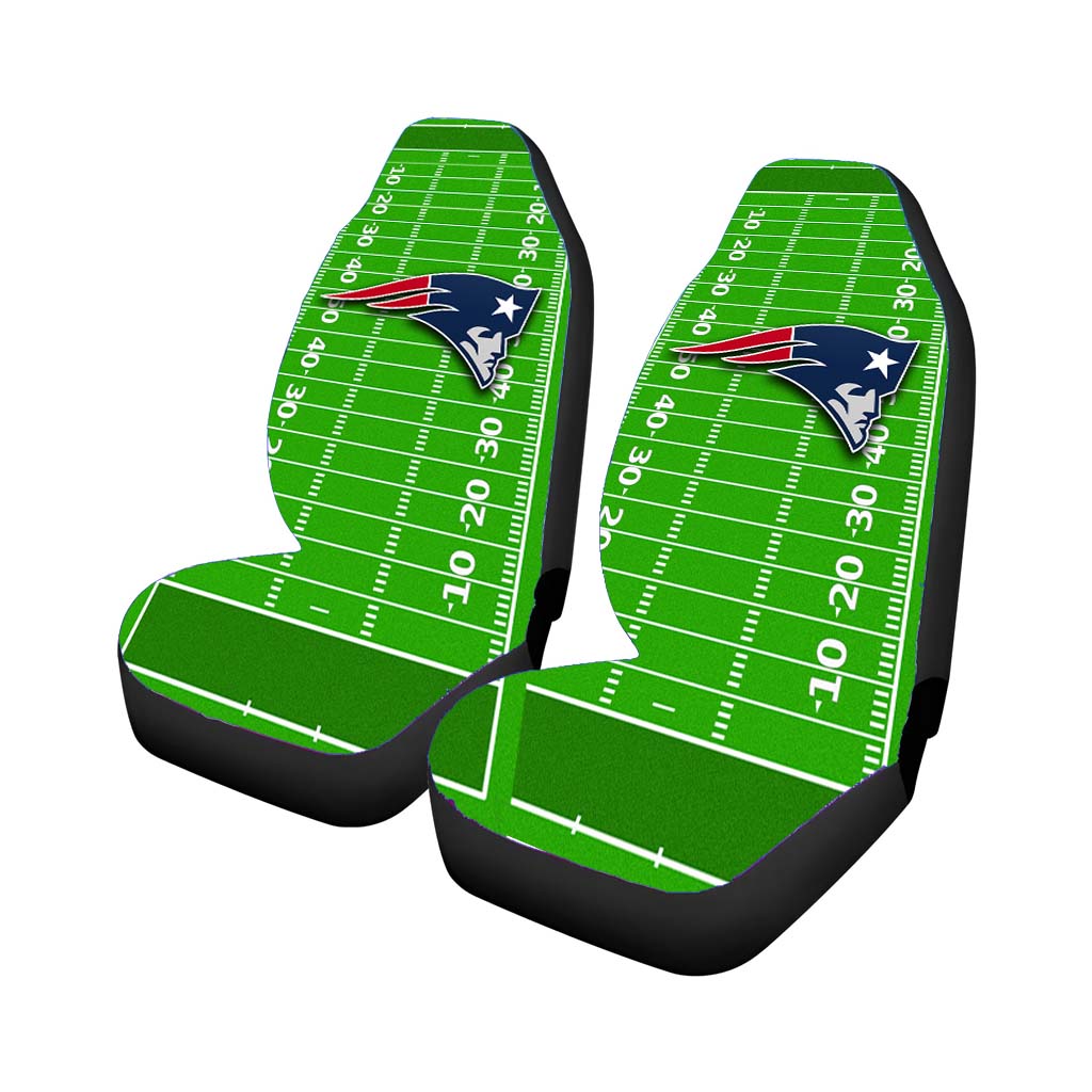 New England Patriots Nfl Court Car Seat Covers