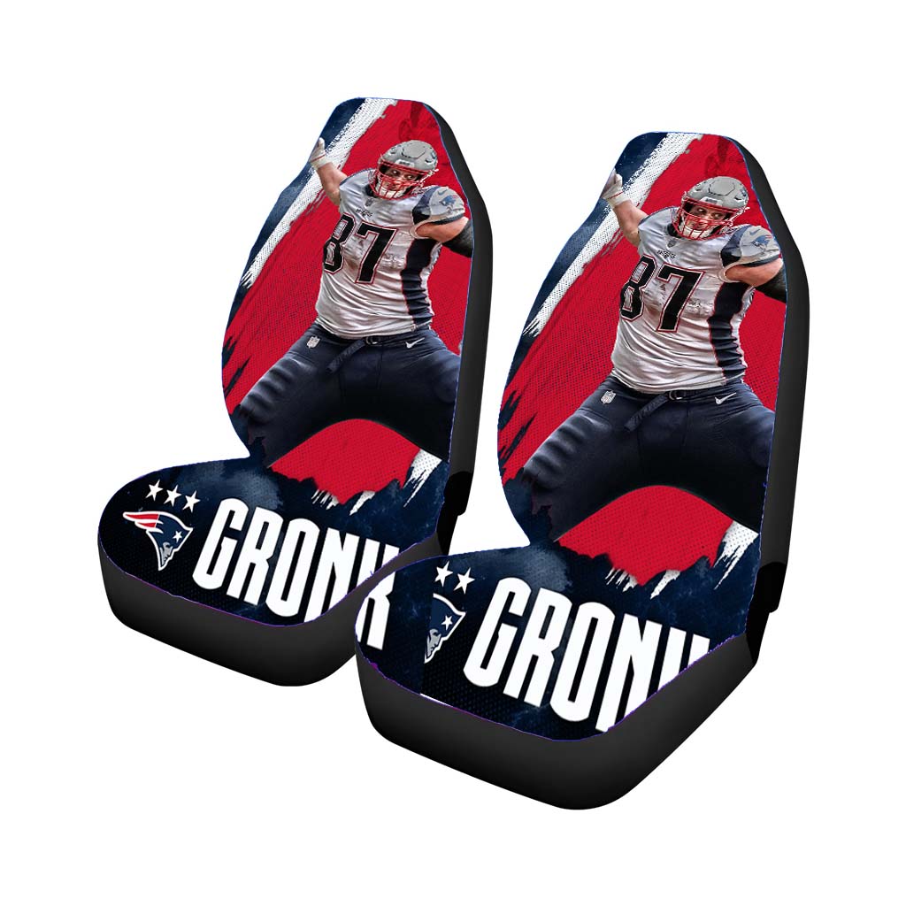 New England Patriots Rob Gronkowski Car Seat Covers