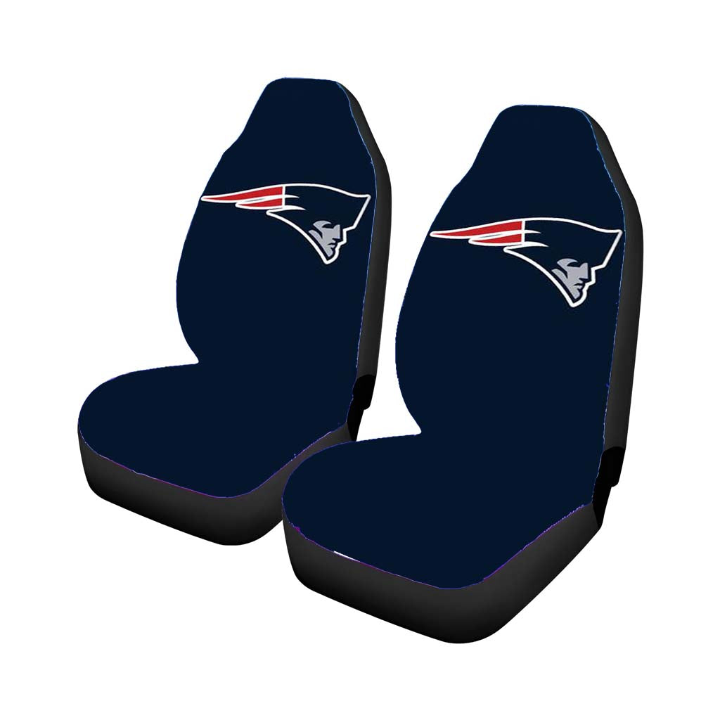 New England Patriots Simple Logo Car Seat Covers