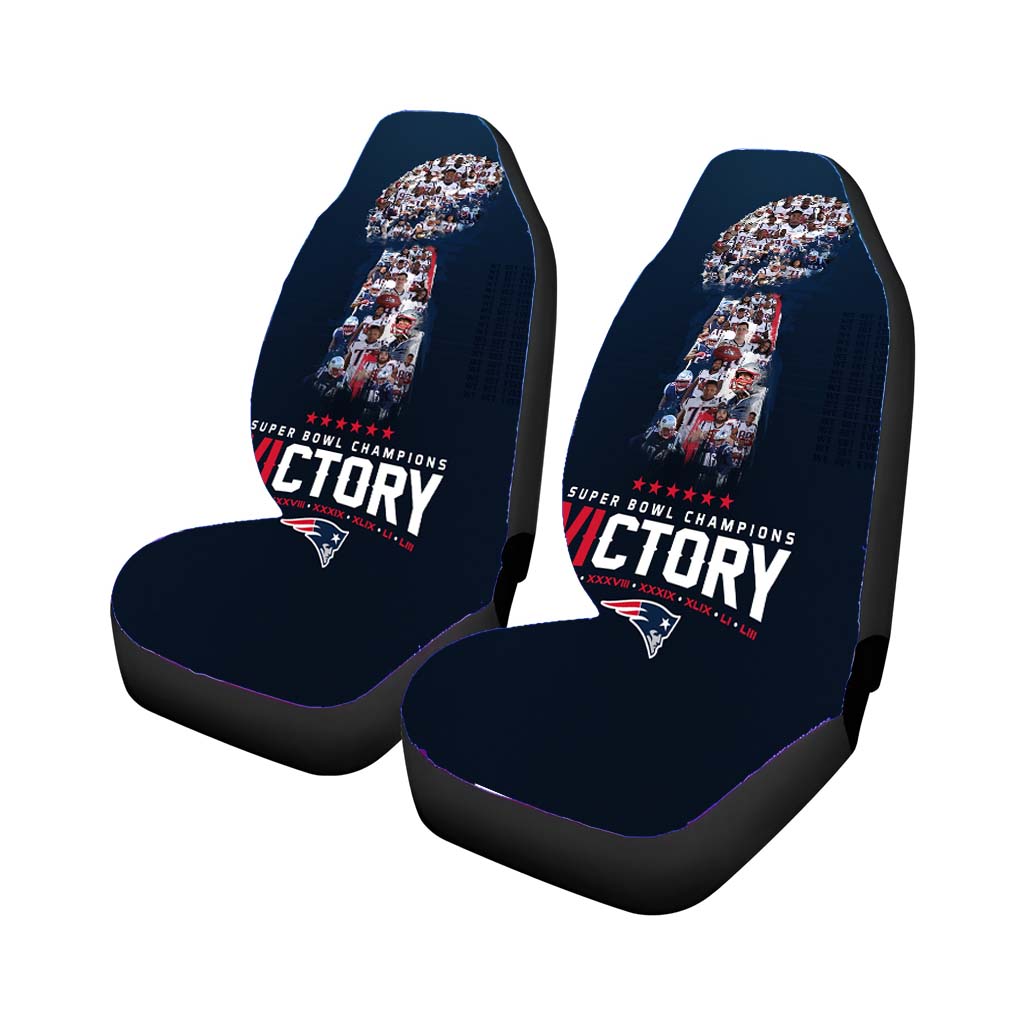 New England Patriots Victory Car Seat Cover Waterproof Protection