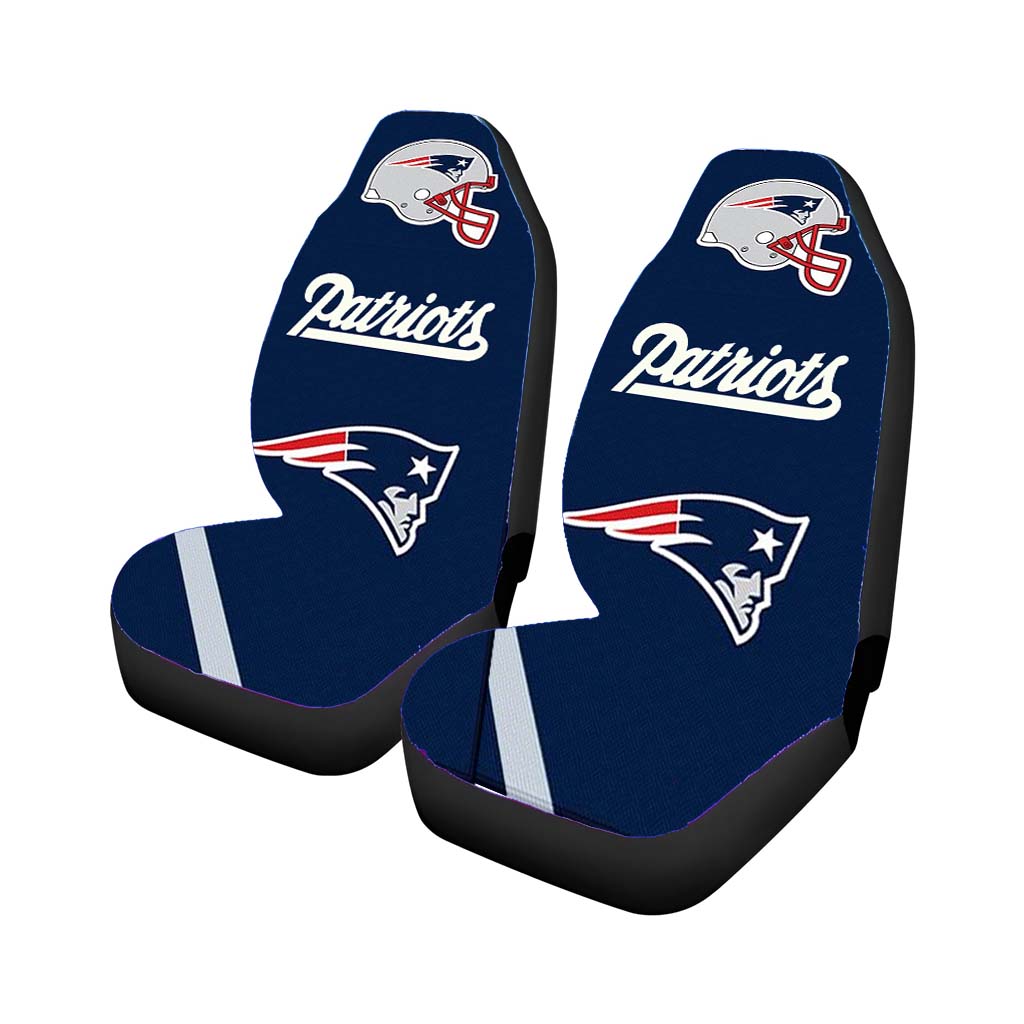 New England Patriots Wallpaper Car Seat Covers