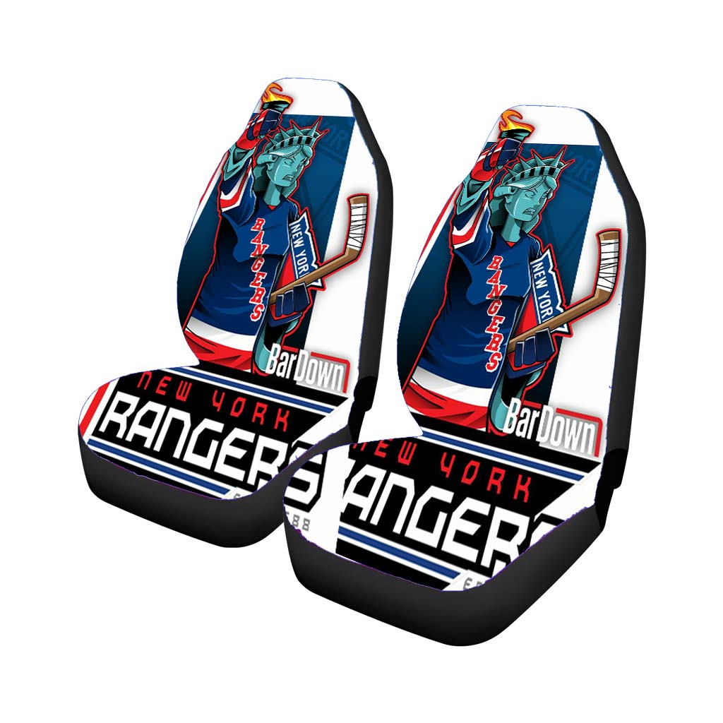 New York Rangers Car Seat Covers