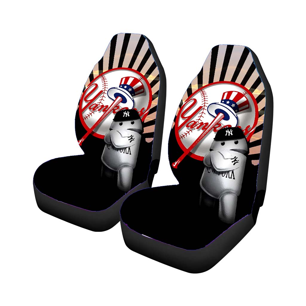 New York Yankees Baseball Baymax Car Seat Covers