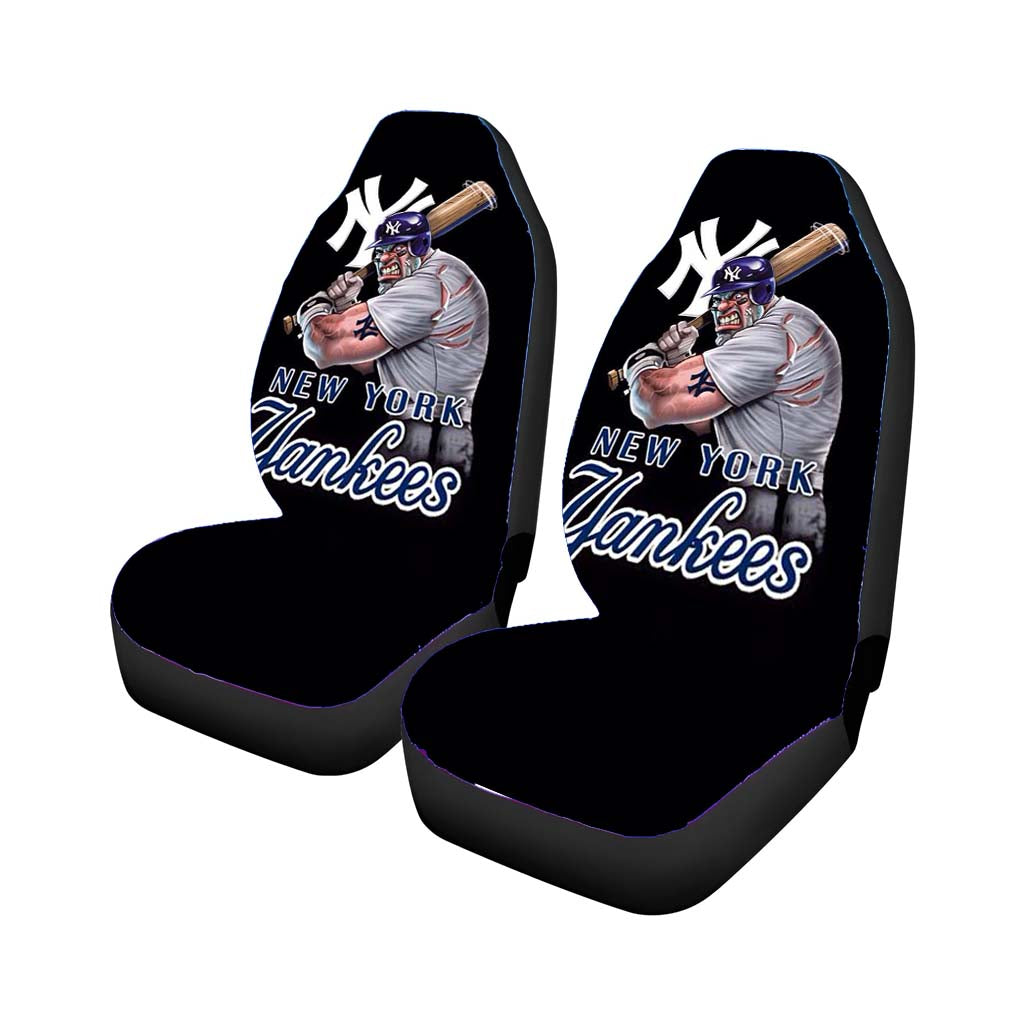 New York Yankees Baseball Mlb Logo Car Seat Cover Waterproof Protection