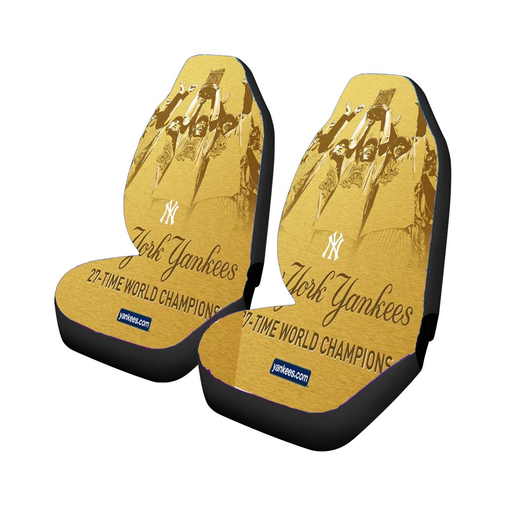 New York Yankees Wallpaper Car Seat Covers