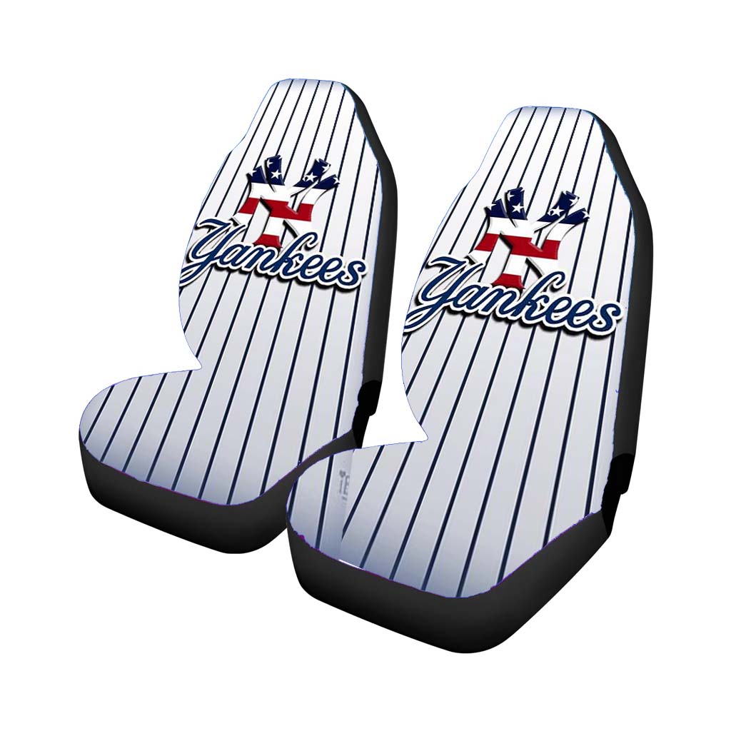 Newyork Yankees Stripe Car Seat Covers