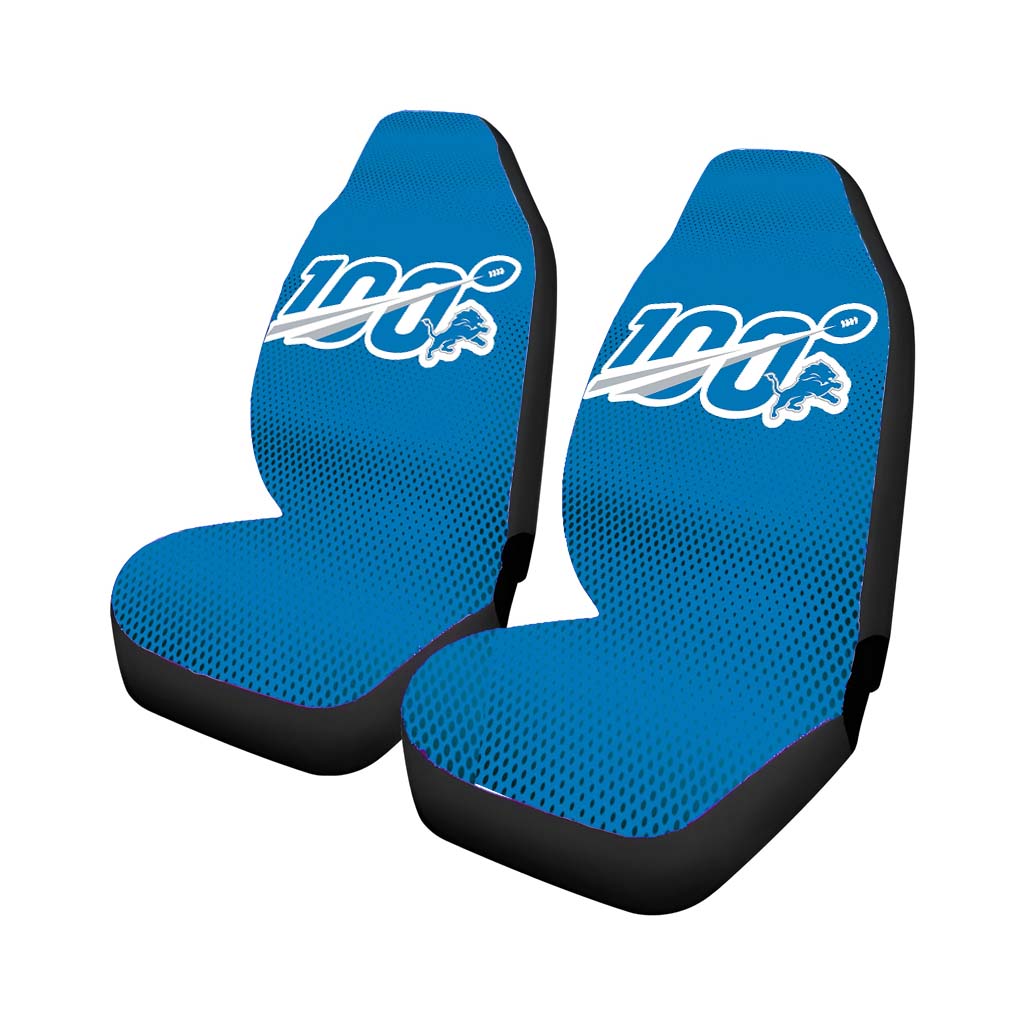 Nfl 100Th Detroit Lions Wallpapers Car Seat Covers