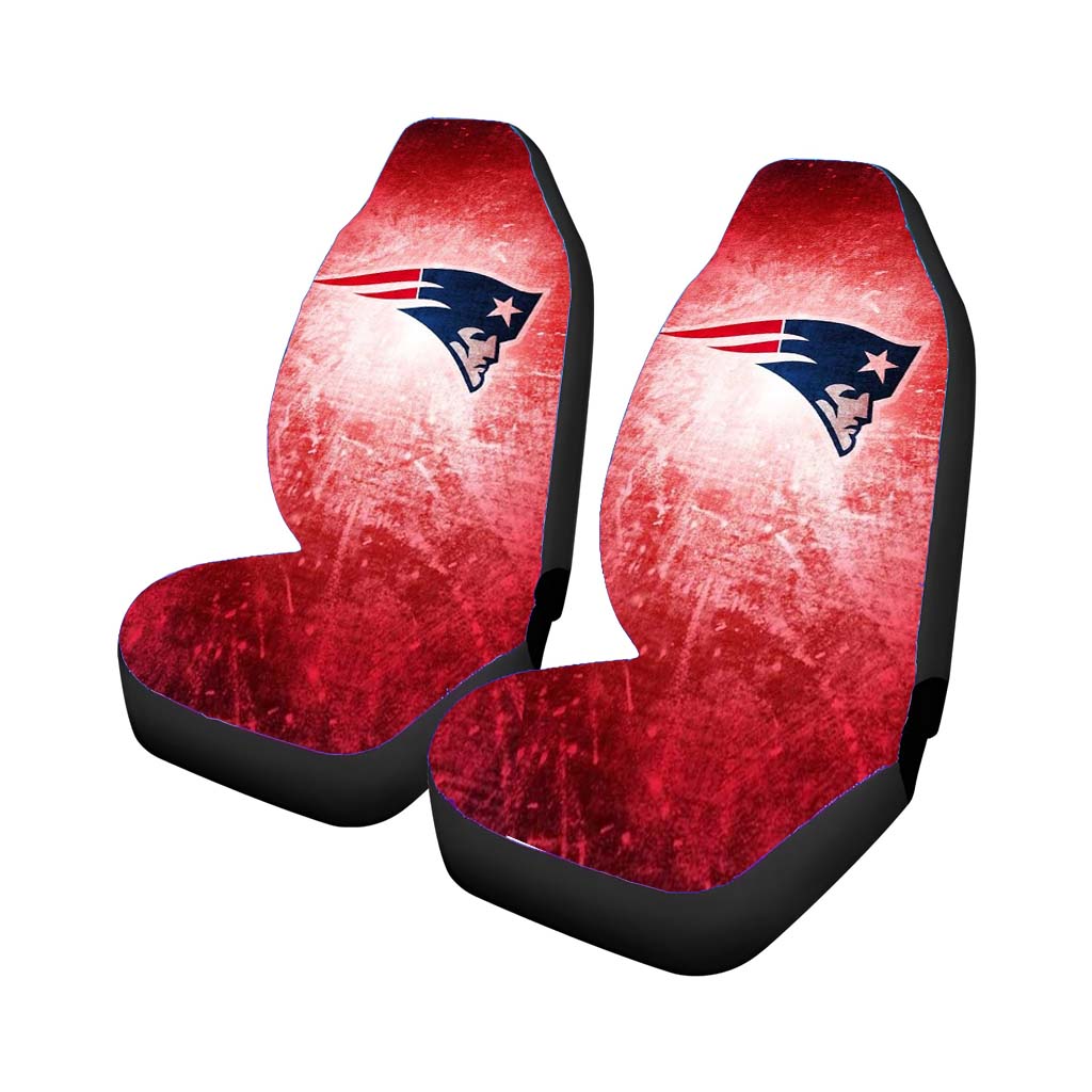 Nfl In Red Background Car Seat Covers