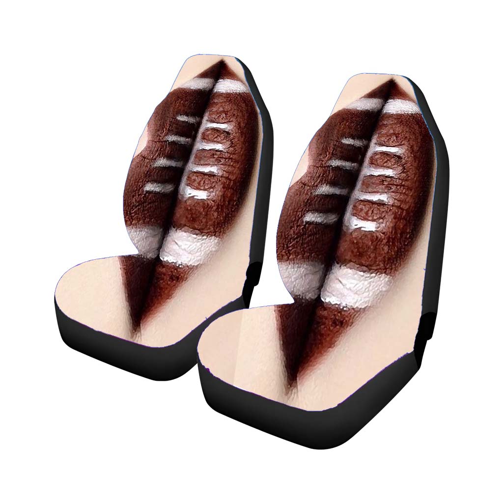 Nfl Makeup Lips Car Seat Covers