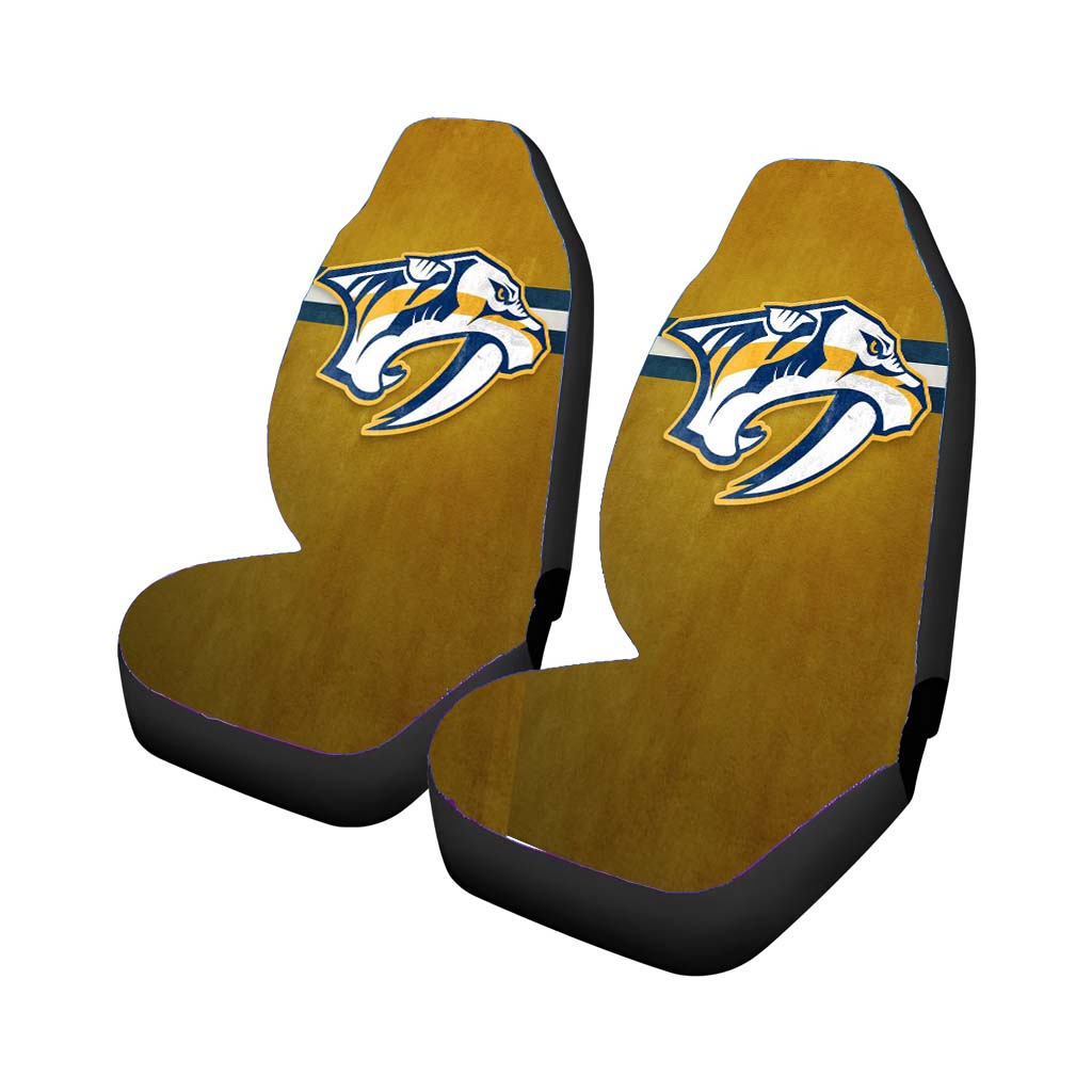 Nhl Nashville Predators Sport Logo Car Seat Covers