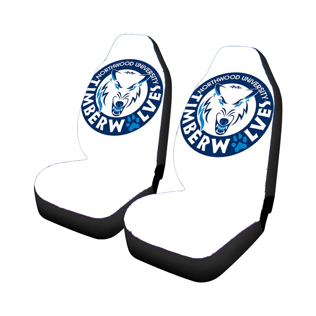 Northwood Timberwolves Symbol Car Seat Covers