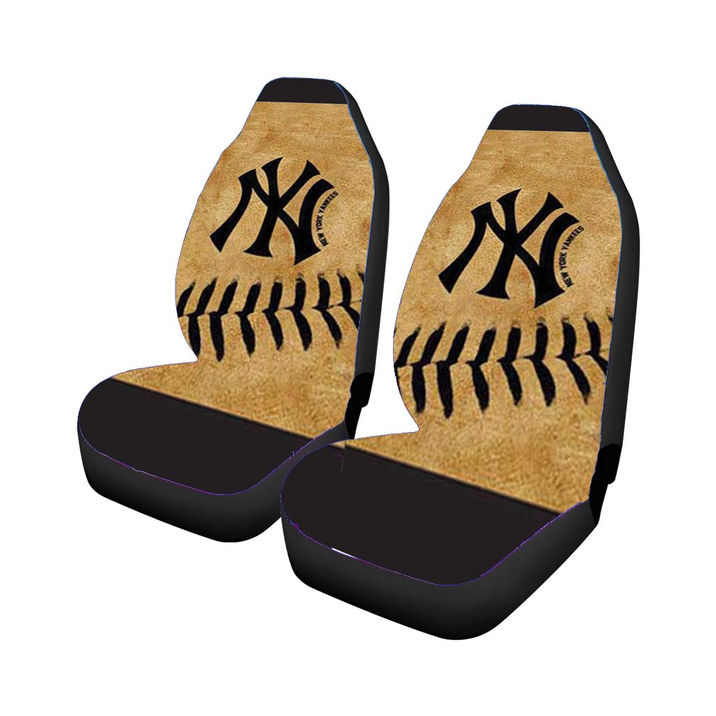 Ny Yankees Rough Vintage Car Seat Covers