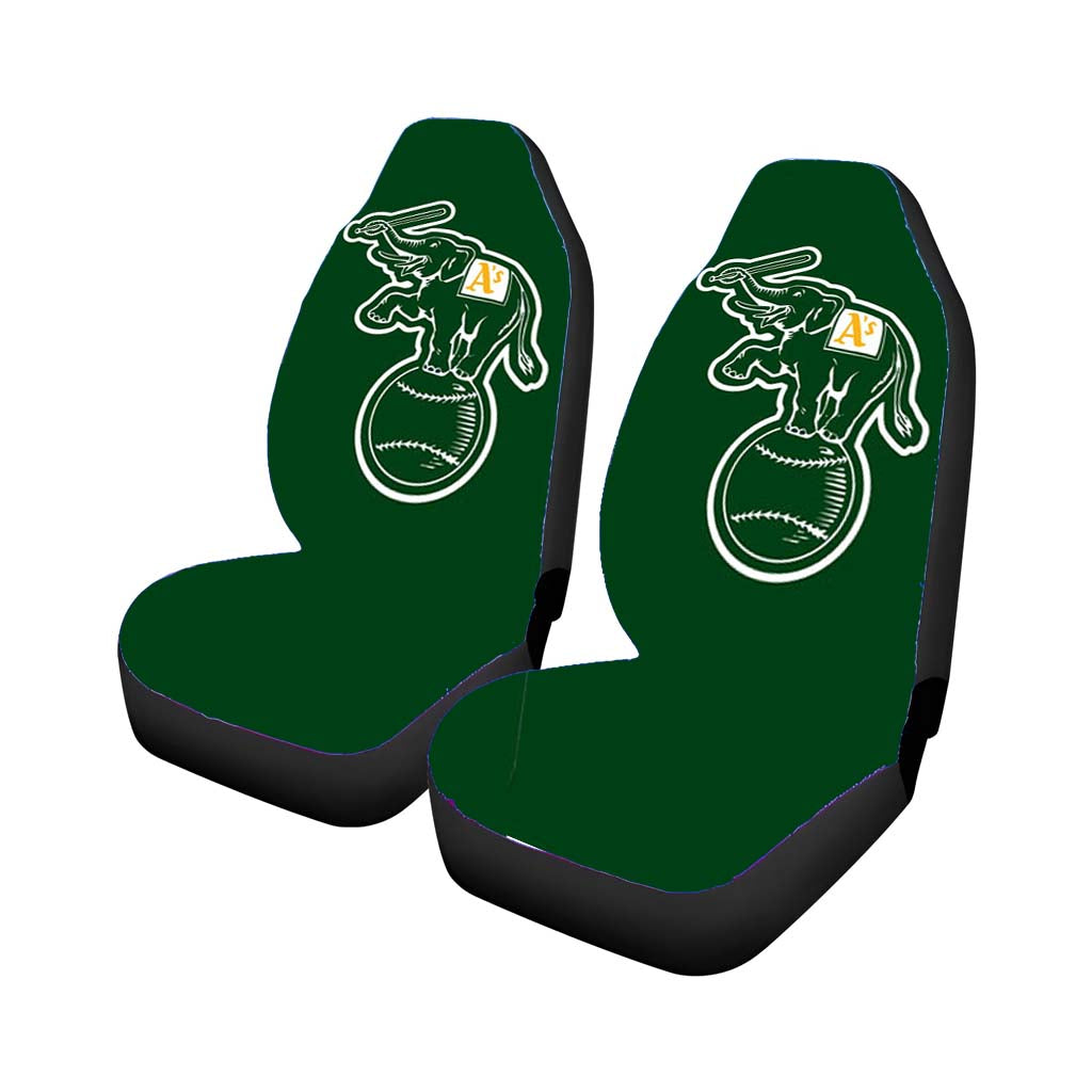 Oakland Athletics Icon Car Seat Covers