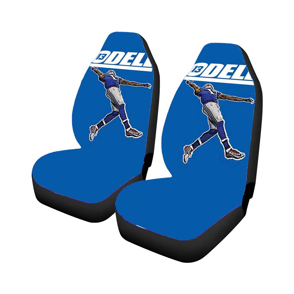 Odell Beckham Blue Car Seat Covers